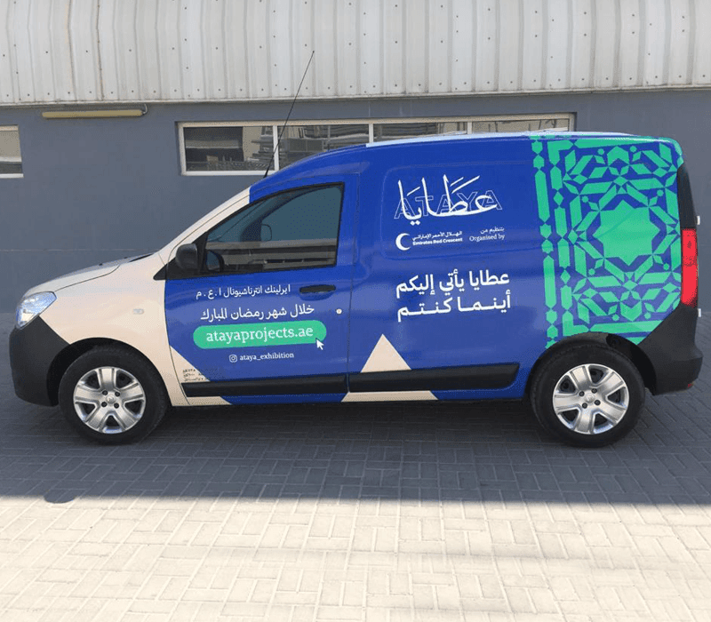 custom vehicle wraps-and-graphics-Sharjah